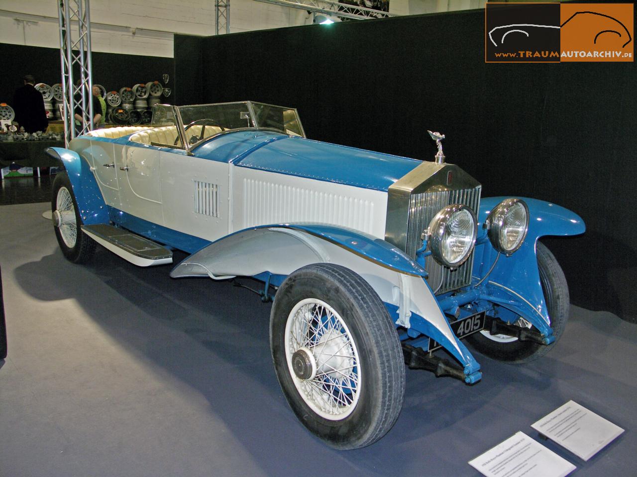 Rolls-Royce Phantom I Claude Johnson Sports Car 10 EX '1926 (1).jpg 159.2K